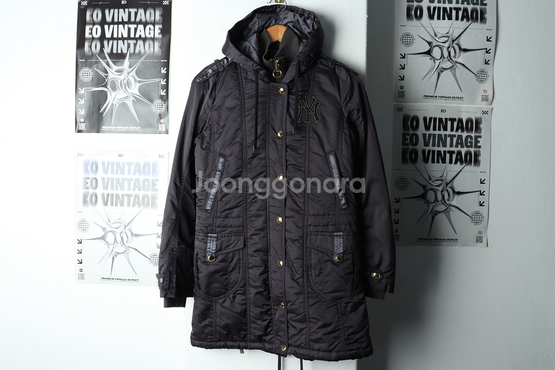 W(XS-S) MLB 엠엘비 패딩 점퍼자켓 양키즈--1