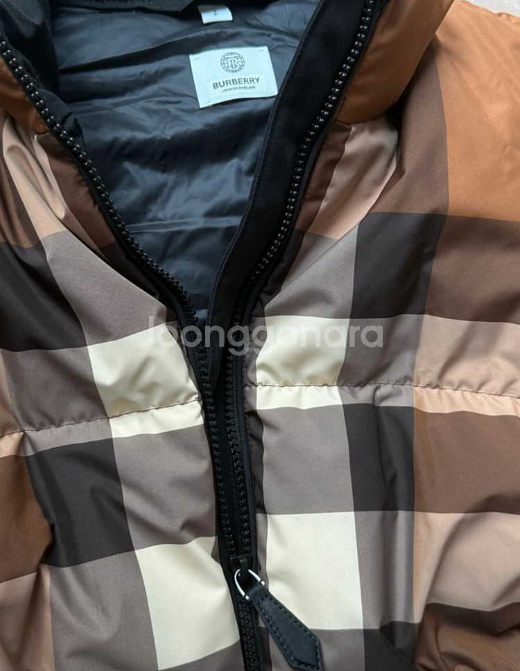 가격인하>버버리 구스다운 패딩 베스트 사이즈 s--5