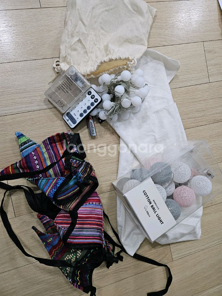 캠핑전구램프 세트 (앵두,코튼,가랜드,스트링 led)--1