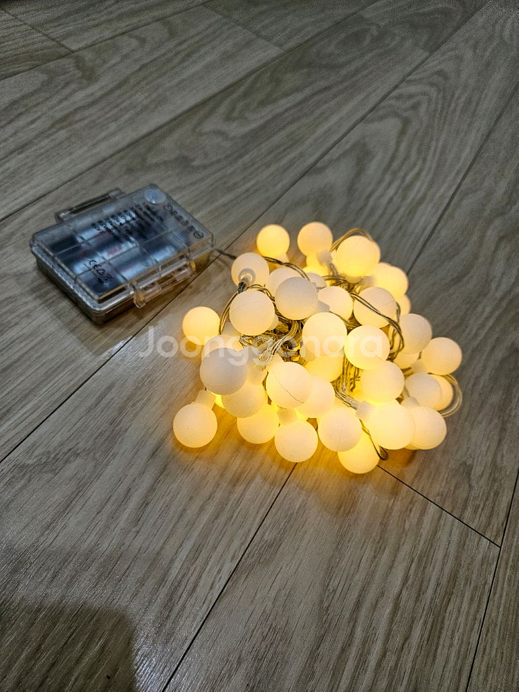 캠핑전구램프 세트 (앵두,코튼,가랜드,스트링 led)--8