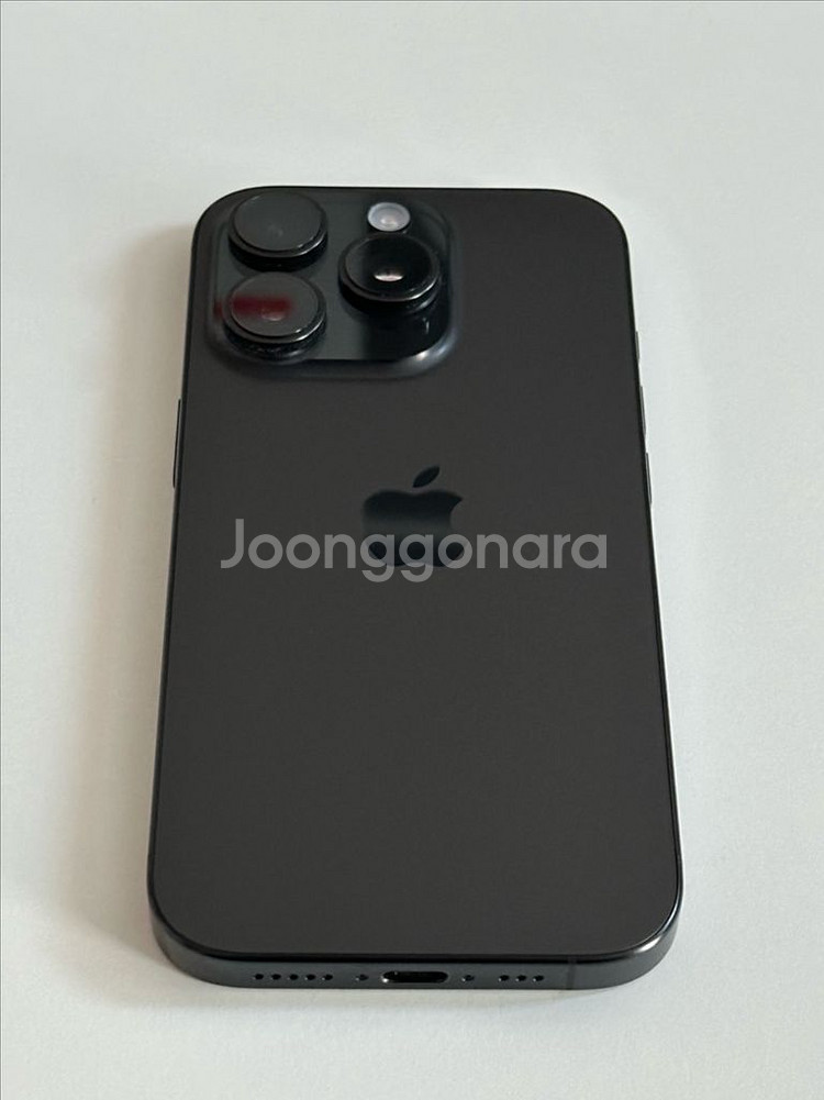 아이폰16프로 256G 블랙 + CASETIFY BioVeg 케이스--1