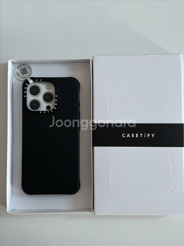 아이폰16프로 256G 블랙 + CASETIFY BioVeg 케이스--9