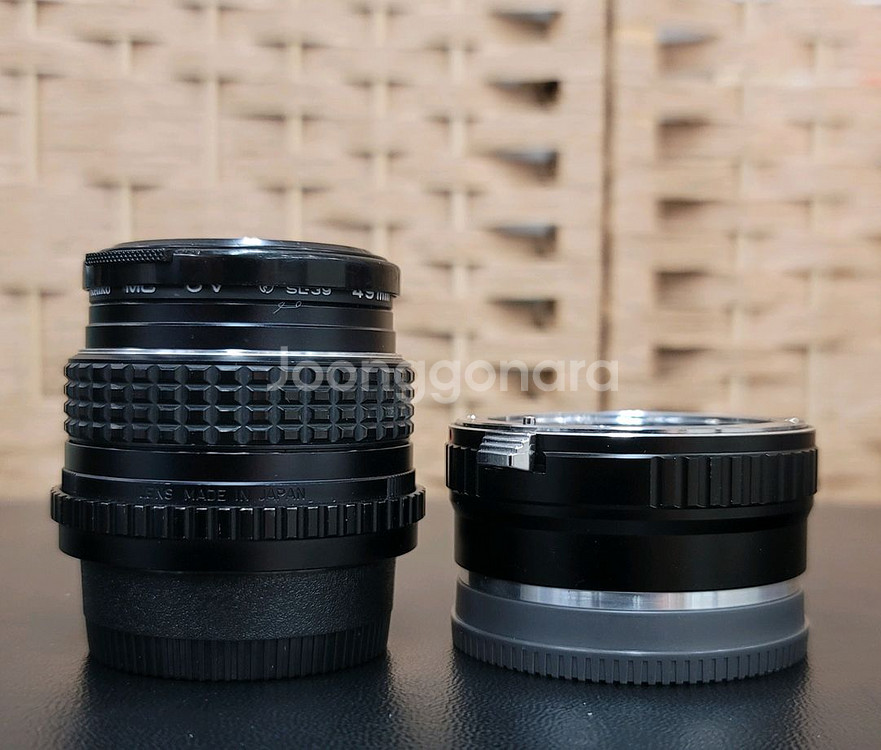 펜탁스 50mm f1.4+k&f 어댑터(소니)--1