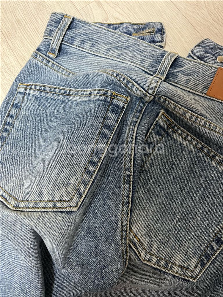 유메르 umer 데님 유메르청바지 숏버전xs사이즈(25--4