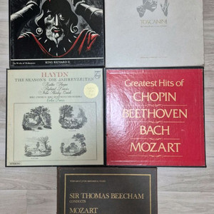 클래식 LP 레코드 6권30장 세트