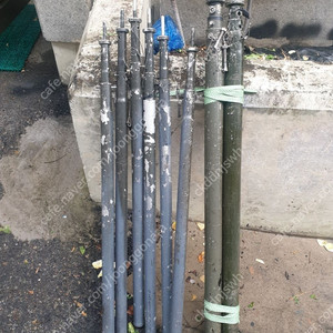 미군3단폴대 /물통/기름통/탄통/ 모포 / 포단