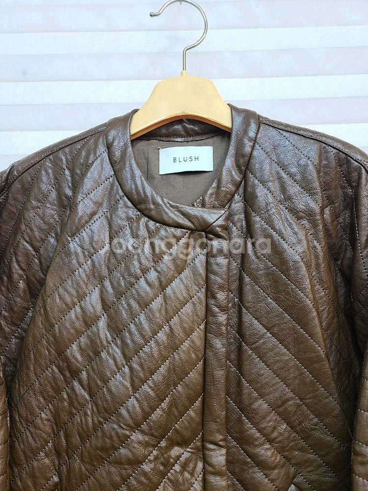 페이크 레더자켓--1