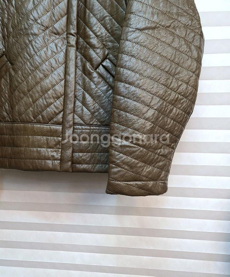 페이크 레더자켓--2