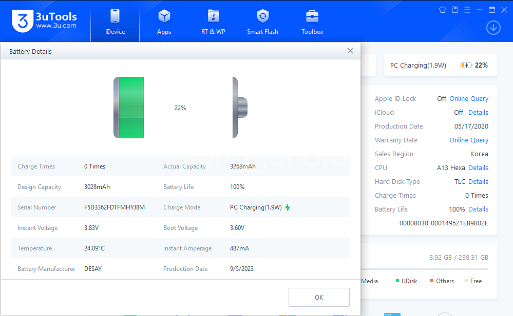 아이폰11프로 256G 미드나잇그린/ 실버 2대 판매중--1