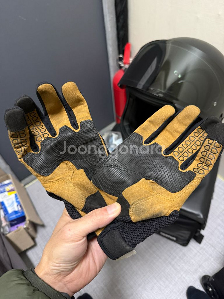 헤스트라 라이딩, 오토바이 장갑 올바이커 블랙--2