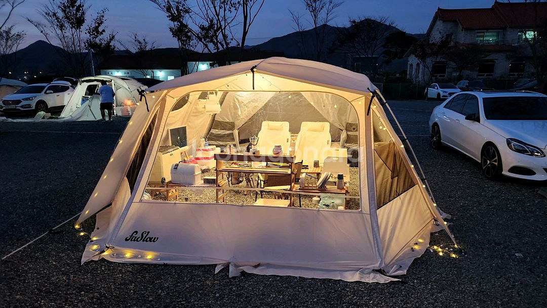 텐트 리빙쉘 패슬로우 아이테르 MGT(베스티블포함) + 더이든 이너 러그--0