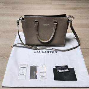 랑카스터 소가죽 숄더백 (보증서 포함)