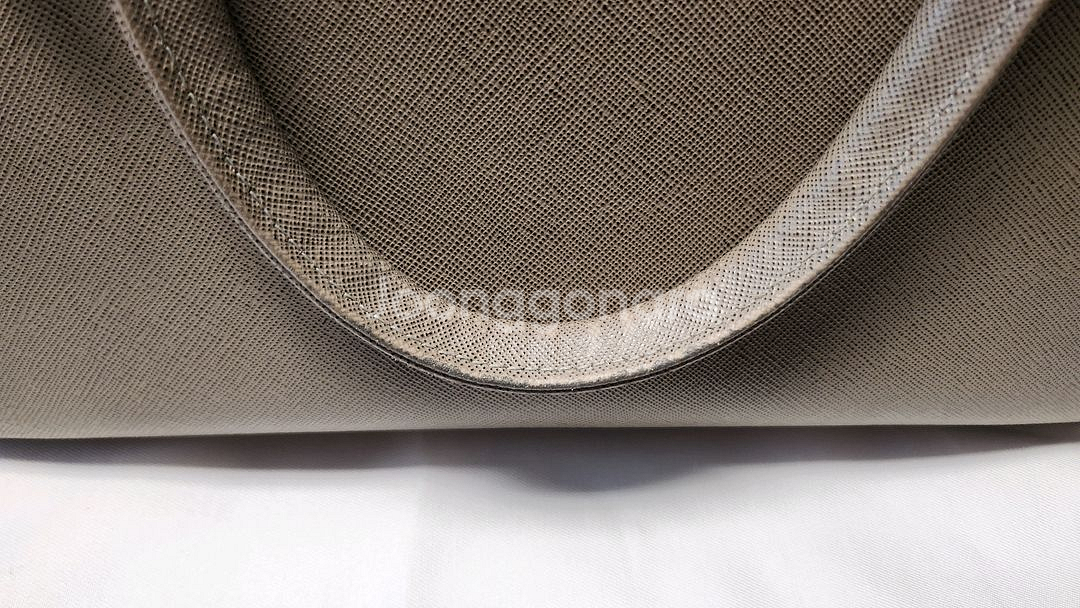 랑카스터 소가죽 숄더백 (보증서 포함)--9