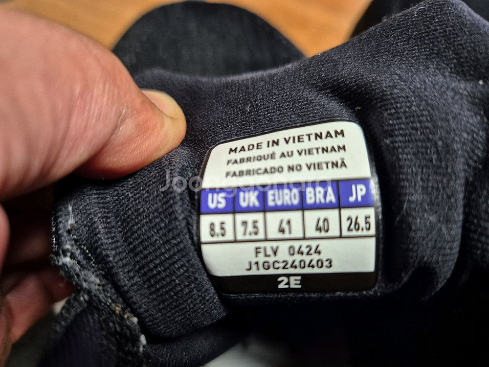 미즈노 웨이브 라이더 28 올블랙--7