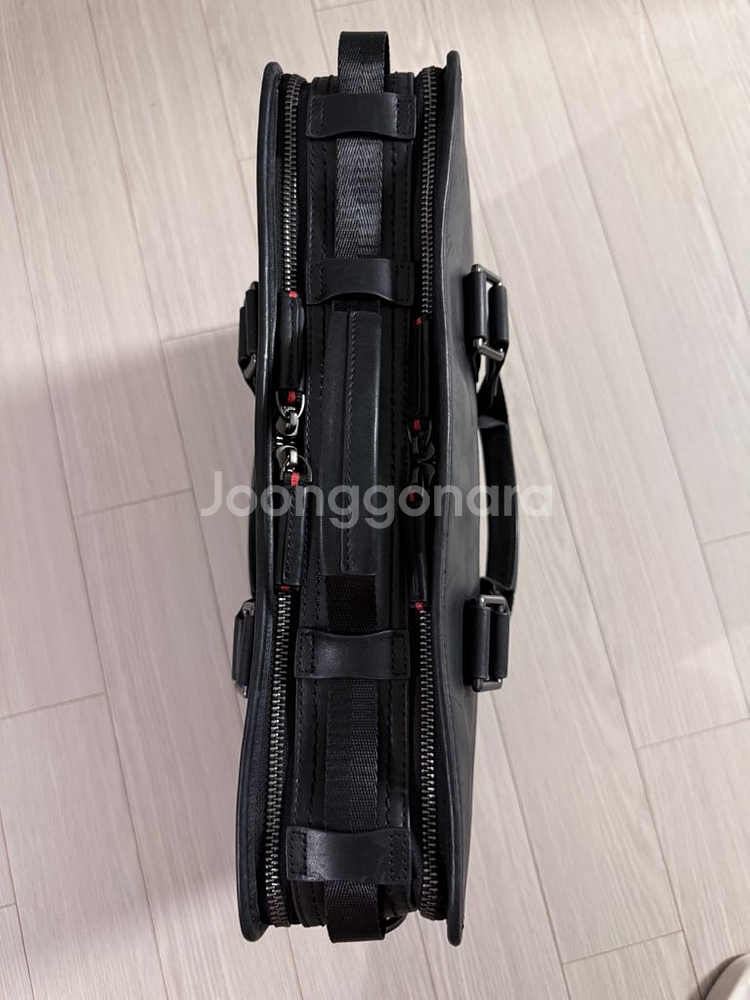 탄틴 소가죽 남자 서류가방/브리프케이스 T13048 블랙 한달사용--2