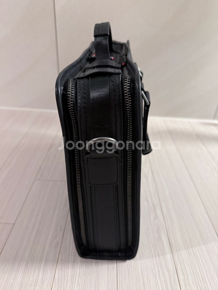 탄틴 소가죽 남자 서류가방/브리프케이스 T13048 블랙 한달사용--3