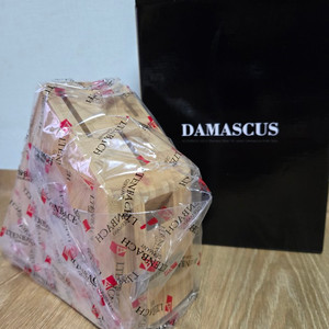다마스커스 칼 꽃이 3구 보관함 (미개봉)