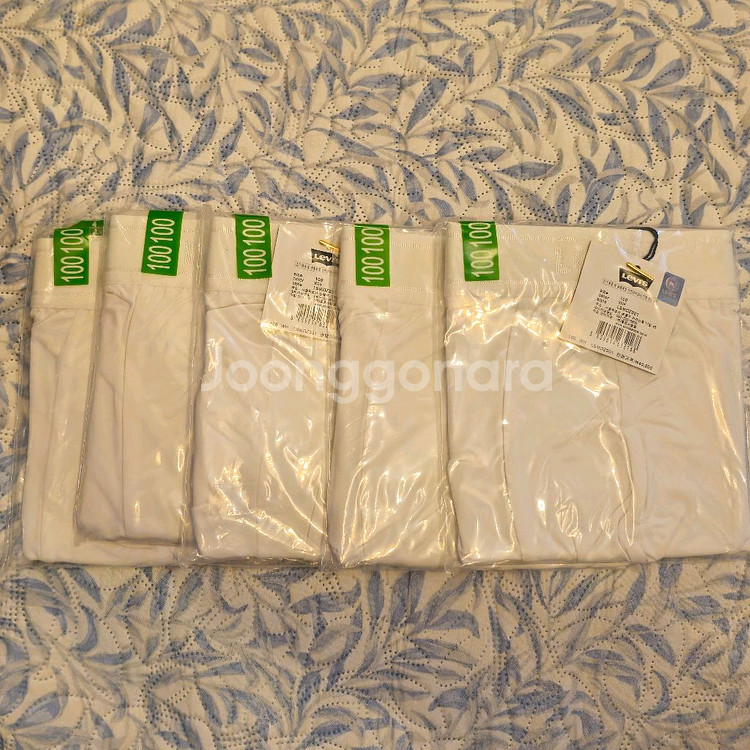 리바이스 화이트 드로즈 100 미개봉 5개--0