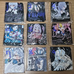 [미개봉] 블루아카이브 티셔츠 대량정리