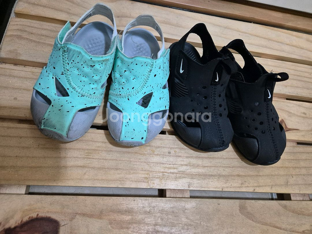 나이키,조던 유아 아동 샌들 140 일괄--0