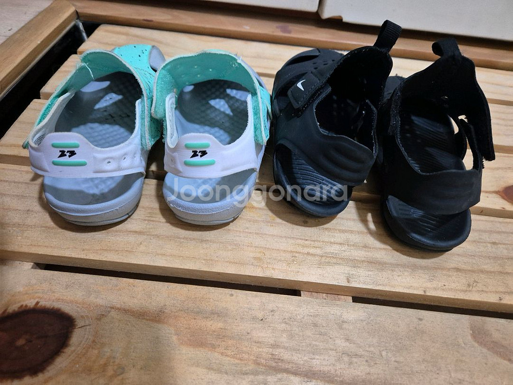 나이키,조던 유아 아동 샌들 140 일괄--1