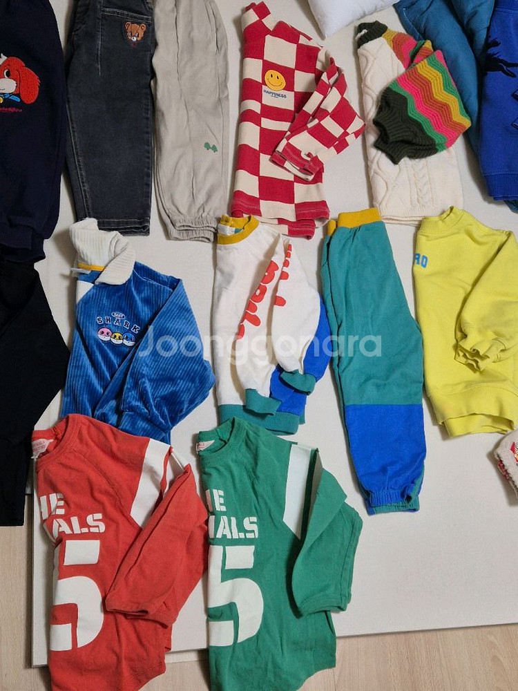 유아 아동 키즈 등원옷 놀이터옷 문센옷 18벌 100~110일괄--2