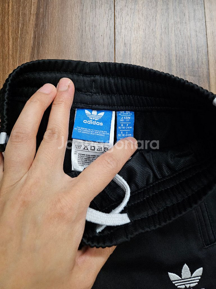 아디다스 아기 트레이닝복 세트 24m (블랙, 네이비)--4