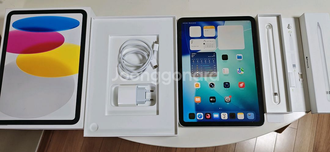 아이패드 11세대 박풀 무상수리 가능 + 2025 애플펜슬 1세대--0