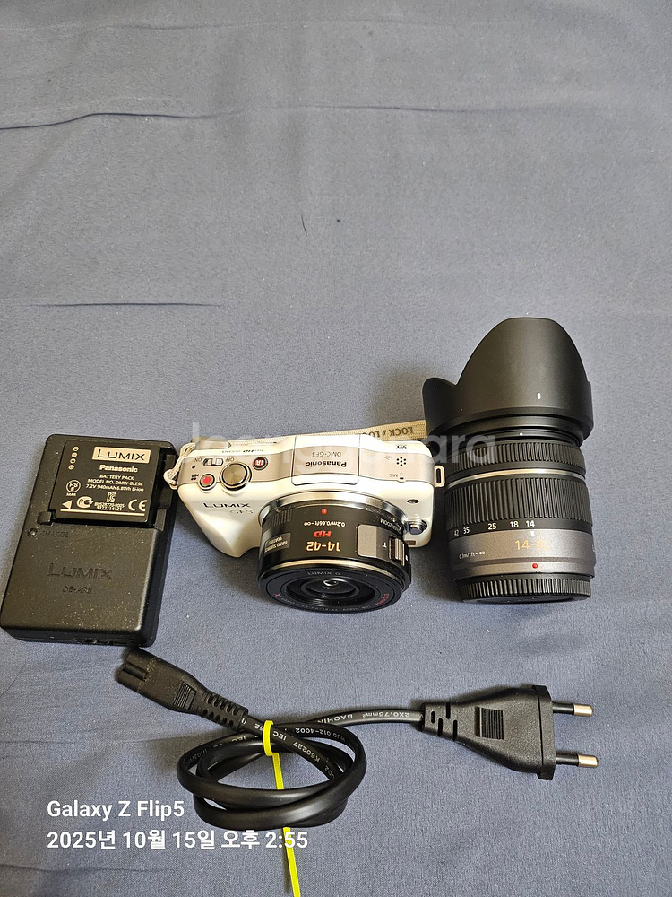 루믹스 GF3 카메라 + 14-42mm 렌즈 세트--1
