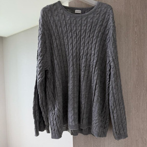 시에 SIE 헤이브 루즈 니트 그레이