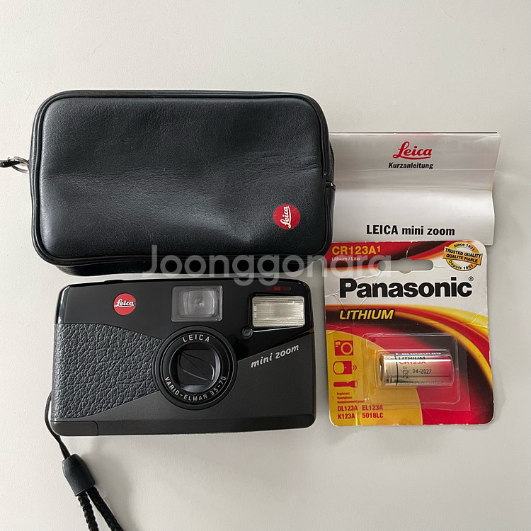 라이카 미니줌 민트급 필름카메라--0
