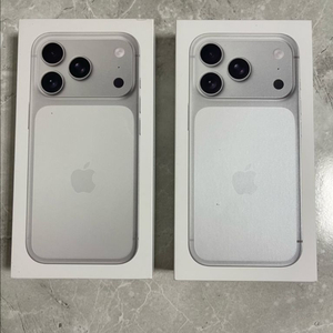 아이폰 17프로 512 실버 자급제 미개봉 2대_1