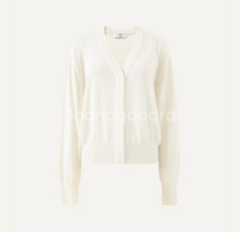 시에 SIE 썸미니 울 가디건 크림--0