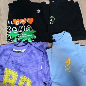 히로 130 반팔티 티셔츠 일괄