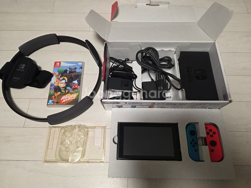 스위치 배터리 개선판 + 링피트--0