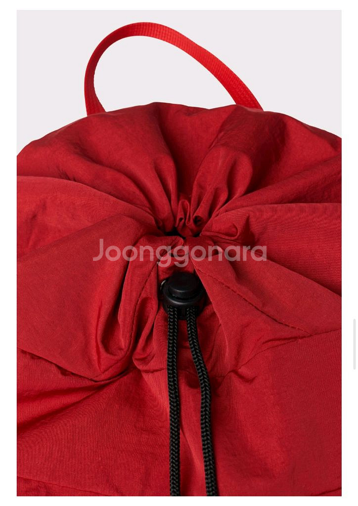 쏭스튜디오 부클링 백팩 레드--2