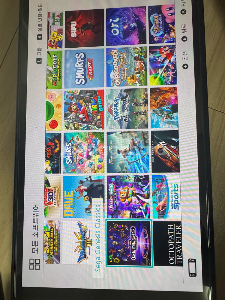 닌텐도 스위치 젤다 에디션 OLED 512 게임기 세트--6