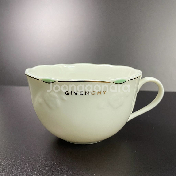 일본 빈티지 지방시 찻잔2개 + 접시4개 세트--0