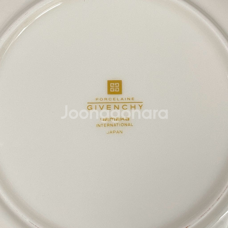 일본 빈티지 지방시 찻잔2개 + 접시4개 세트--3