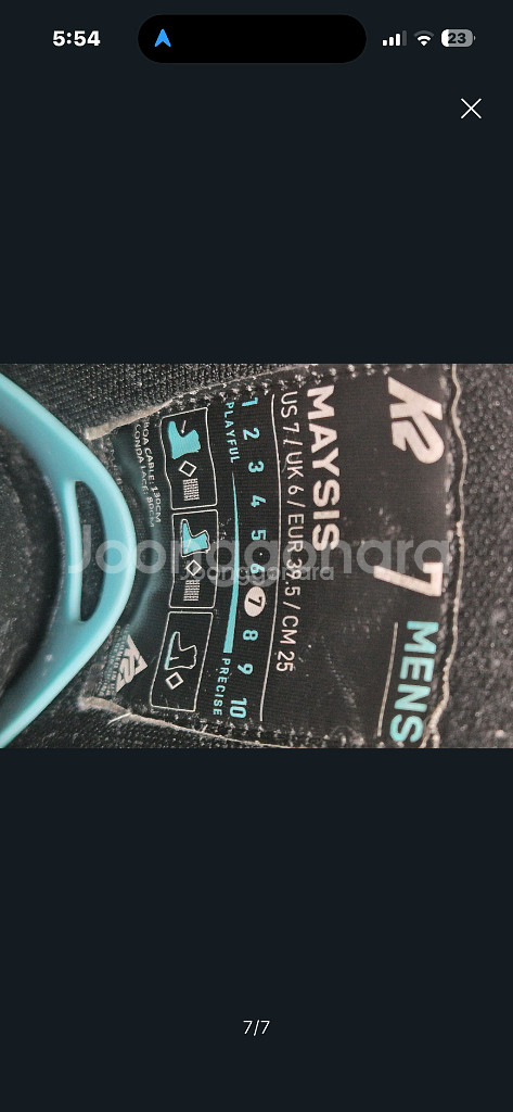 22/23 k2 메이시스 250 팝니다 스노보드 부츠--4