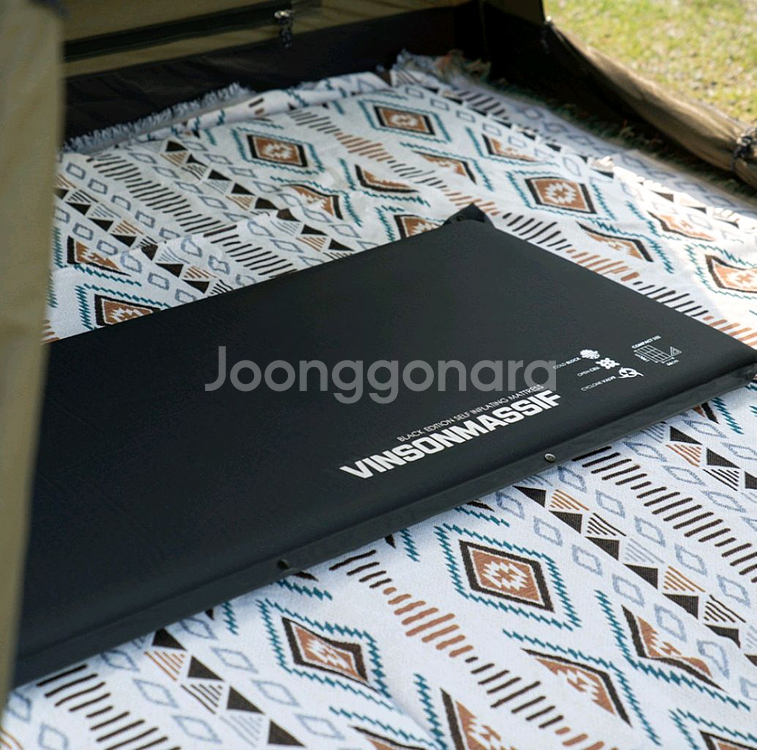 빈슨메시프 자충매트 5T 블랙 싱글--0