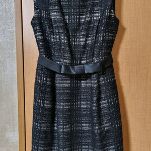 정품 Hanii Y H라인 트위드 원피스, 55/마른 66 (상태최상)