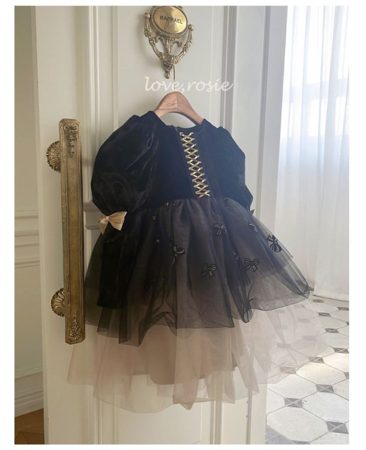 봄가을 L 120호 9호 러브로지 할로윈 생일 드레스--2