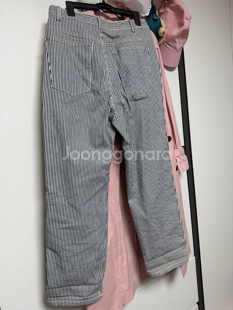 노앙 OVERSIZED STRIPE PANTS--6
