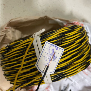 풀레인지용 지멘스 60년대 순동 단심선 스피커케이블