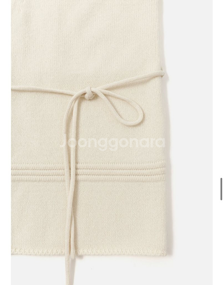 케리에르 울 니트 가디건 아이보리 컬러 / soft wool relaxed knit cardigan--2