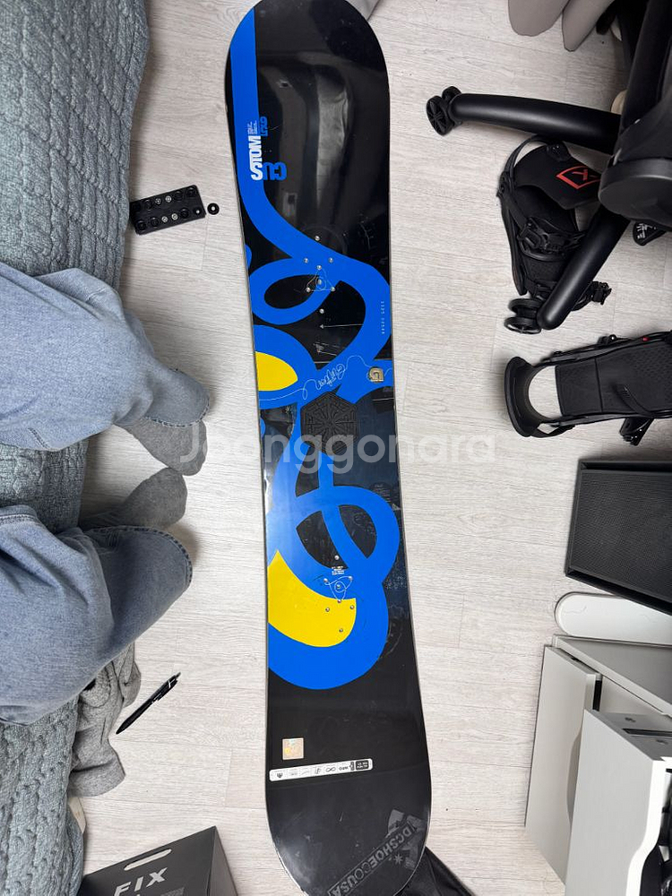 버튼 커스텀 156 스노우보드 데크--0