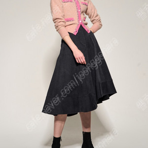 한섬 랑방 타임 마인 오브제 시퀸 가디건