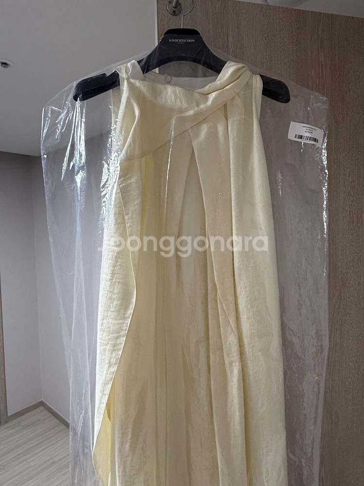 킨더살몬 cecil scarf dress 원피스 드레스--1