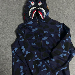 베이프 샤크 후드집업